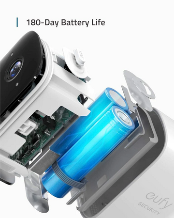 Venkovní kamera Anker eufy S210, 1080p HD bílá
