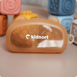 Silikonový dudlík Kidnort Happling 2ks 0m+