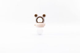 Krmící dudlík a kousátko Kidnort Tannleke béžový