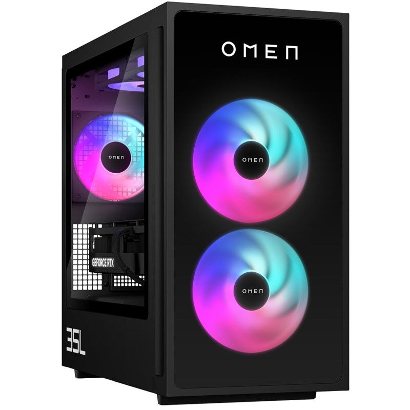 Herní počítač HP OMEN 35L GT16-0004nc + Game Pass předplatné na 3 měsíce INTEL Core U7-265F, RAM 32GB, SSD 1024 GB ,GeForce RTX™ 5070 Ti- 16GB Microsoft Windows 11 Home - černý