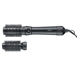 Kulmofén Severin, WL 0241, horkovzdušný, rotační, 2 úrovně výkonu, 2 nastavení
teploty, keramický keratinový povrch, studený vzduch, 1000 W