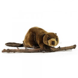 Rappa Plyšový bobr 28 cm ECO-FRIENDLY