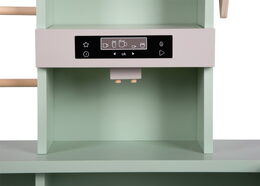 small foot Dřevěný obchod a kuchyňka Tasty zelená 2 v 1