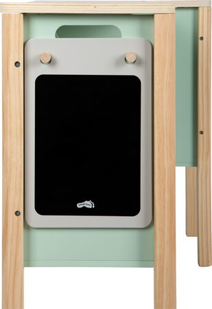 small foot Dřevěný obchod a kuchyňka Tasty zelená 2 v 1