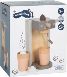 small foot Dřevěný kávovar s příslušenstvím Tasty šedý