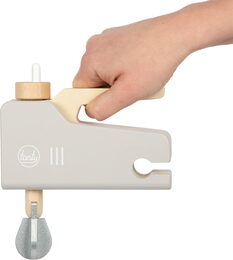 small foot Dřevěný kuchyňský robot 2 v 1  Tasty šedý