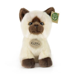 Rappa Plyšová siamská kočka 18 cm ECO-FRIENDLY