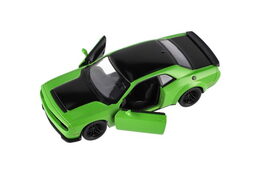 Auto Kinsmart 2023 Dodge Challenger SRT  Demon 170 kov/plast 13cm 4barvy na zpětné nat. 12ks v boxu