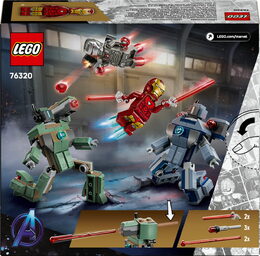 LEGO® Marvel 76320 Iron Man a War Machine vs. Hammerovy Drony