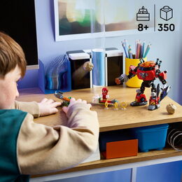 LEGO® Sonic the Hedgehog™ 77005 Knuckles vs. Dr. Eggman: Robotický oblek Egg Crusher