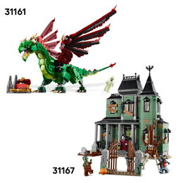 LEGO® Creator 3 v 1 31168 Středověký hrad a rytíři na koních