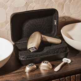 Silk'n pulzní laserový epilátor Silk’n 7 Champagne s flexibilní hlavou (600