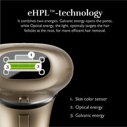 Silk'n pulzní laserový epilátor Silk’n 7 Champagne s flexibilní hlavou (600
