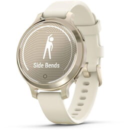 Lily 2 Active Lunar Gold/Bone Silic Band