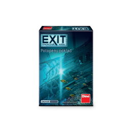 Úniková hra Exit: Potopený poklad v krabici 13x18x4cm