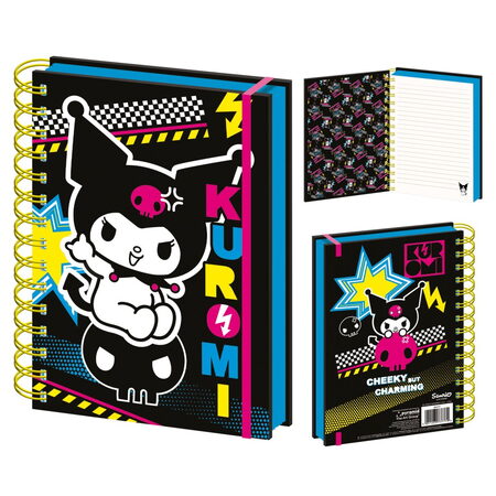 Kuromi kroužkový blok A5 DPL10