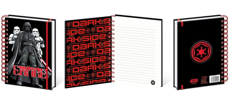 Star Wars kroužkový blok A5 - Dark side DPL10