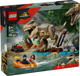 LEGO® Jurassic World 76975 T-rex a útěk po řece