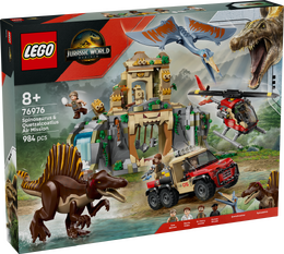 LEGO® Jurassic World 76976 Letecká mise se spinosaurem a quetzalcoatlem