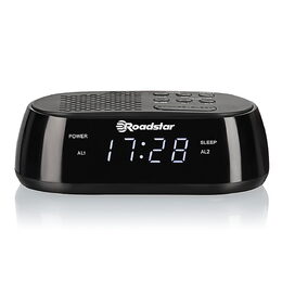 Rádiobudík Roadstar, CLR-2477, FM PLL, USB, 0,6" displej, 2x alarm