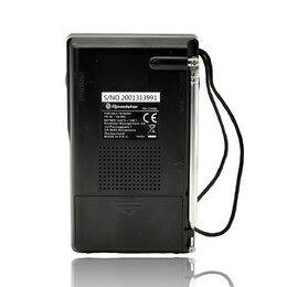Rádio Roadstar, TRA-1230/BK, přenosné, FM, 1 x repro, 2x AA, barva černá