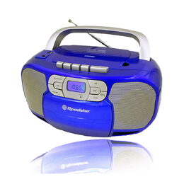Radiomagnetofon Roadstar, RCR-4635UMPBL, PLL FM, CD MP3, USB, AUX in, modrá