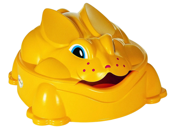 Pískoviště králík žluté s víkem