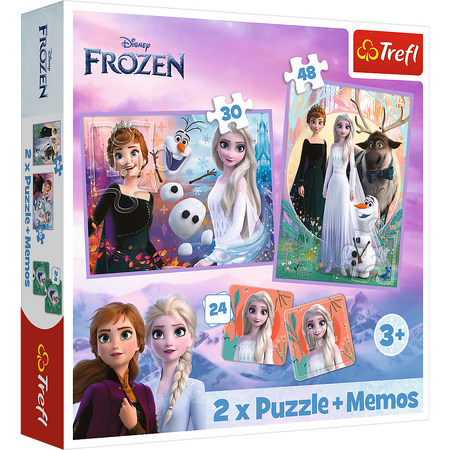 Puzzle Disney Princezny 2v1 + pexeso