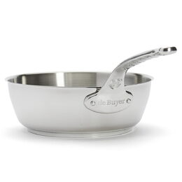 Pánev de Buyer, 3411.24 MILADY, nerez, na soté, kulatá, dlouhá rukojeť z
nerezové oceli, nedeformovatelná, průměr 24 cm, výška 8 cm, objem