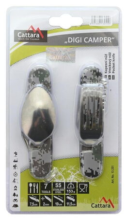 Nůž Cattara DIGI CAMPER kapesní 11 cm