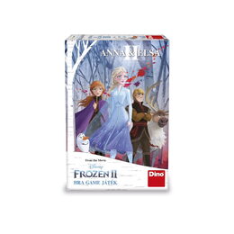 Anna a Elsa II společenská hra Ledové království II/Frozen II v krabici 20x29,5x6,5cm