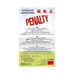 Penalty karetní cestovní hra v krabičce 11,5x18x3,5cm