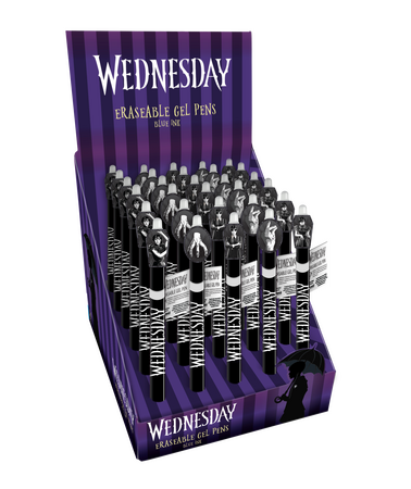 Wednesday, gumovací gelové pero DPL30