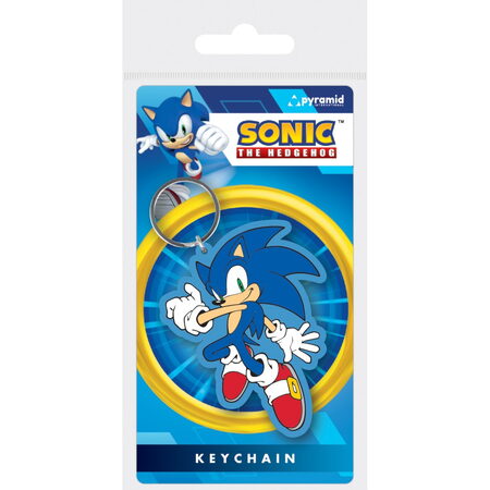 Sonic gumová klíčenka