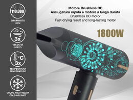 Beper P301ASC010 Vysoušeč vlasů s bezkartáčovým motorem