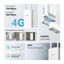 Router TP-Link TL-MR100-Outdoor - bílý