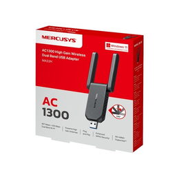 USB klient TP-Link Mercusys MA32H Wireless USB adapter AC1300, 2,4/5 GHz, poškozený obal