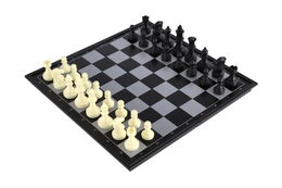 Šachy magnetické plast společenská hra v krabičce 32x16x4cm