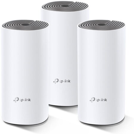 Komplexní Wi-Fi systém TP-Link Deco E4 (3 ks) - bílý