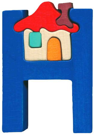 Fauna Abeceda písmeno H domeček