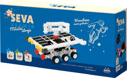 Stavebnice Seva Vesmír Měsíční stroje plast 308ks v krabici 31x16x7cm