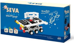 Stavebnice Seva Vesmír Měsíční stroje plast 308ks v krabici 31x16x7cm