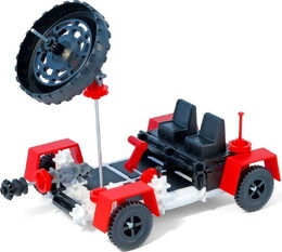 Stavebnice Seva Vesmír Měsíční stroje plast 308ks v krabici 31x16x7cm