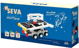 Stavebnice Seva Vesmír Měsíční stroje plast 308ks v krabici 31x16x7cm