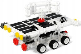 Stavebnice Seva Vesmír Měsíční stroje plast 308ks v krabici 31x16x7cm