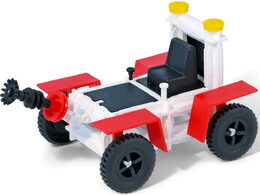 Stavebnice Seva Vesmír Měsíční stroje plast 308ks v krabici 31x16x7cm