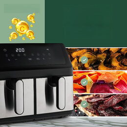 ProfiCook FR 1296 H Dvojitá horkovzdušná fritéza 2000W