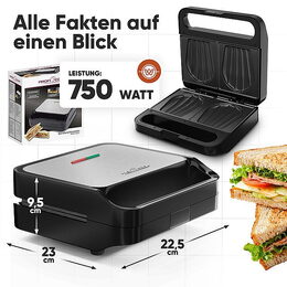 ProfiCook ST 1297 sendvičovač