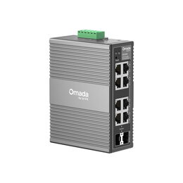 Switch TP-Link IES208G průmyslový, 2x SFP combo, 6x GLan, DIN, Omada SDN