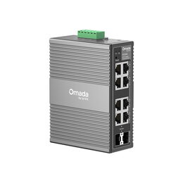 Switch TP-Link IES208G průmyslový, 2x SFP combo, 6x GLan, DIN, Omada SDN